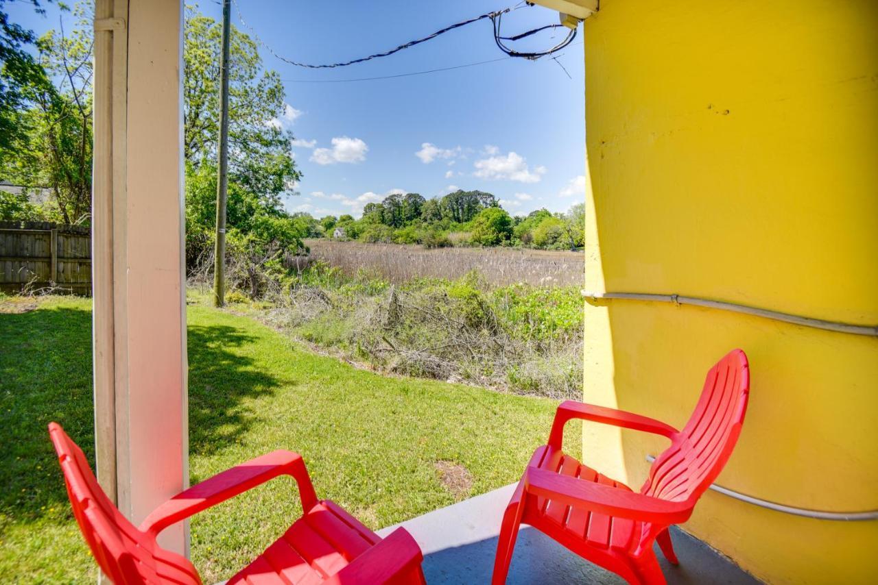 המפטון Charming Newport News Cottage Less Than 1 Mi To Ocean! מראה חיצוני תמונה