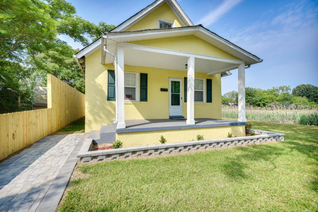 המפטון Charming Newport News Cottage Less Than 1 Mi To Ocean! מראה חיצוני תמונה