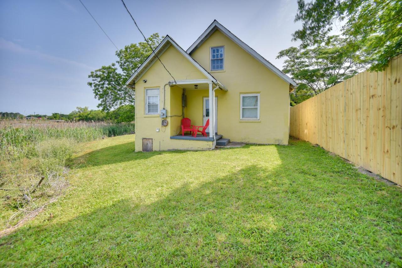המפטון Charming Newport News Cottage Less Than 1 Mi To Ocean! מראה חיצוני תמונה